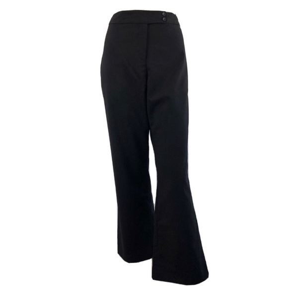 Pendleton Exclusive Fabric Wool Blend Soft Black Pants - Picture 1 of 12